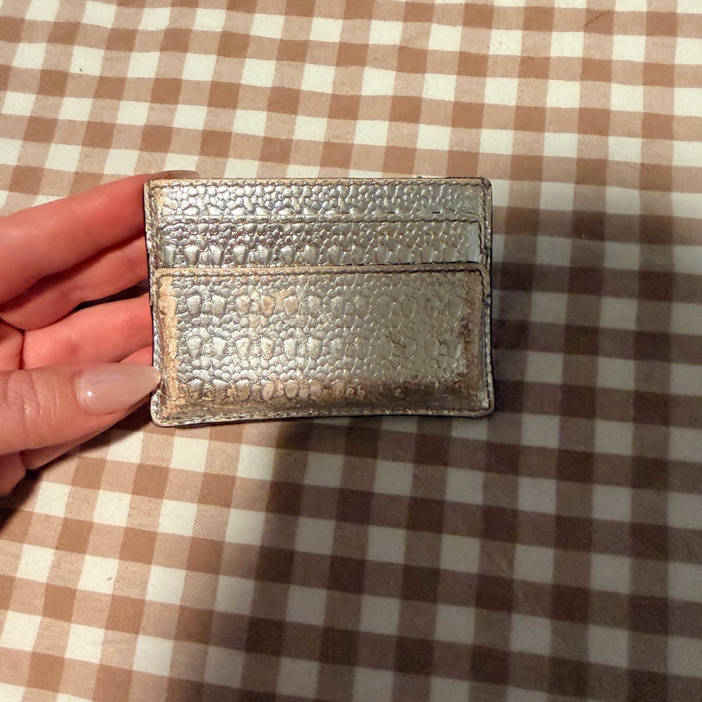 Alexander McQueen Silver Card Holder - Picture 2 of 4